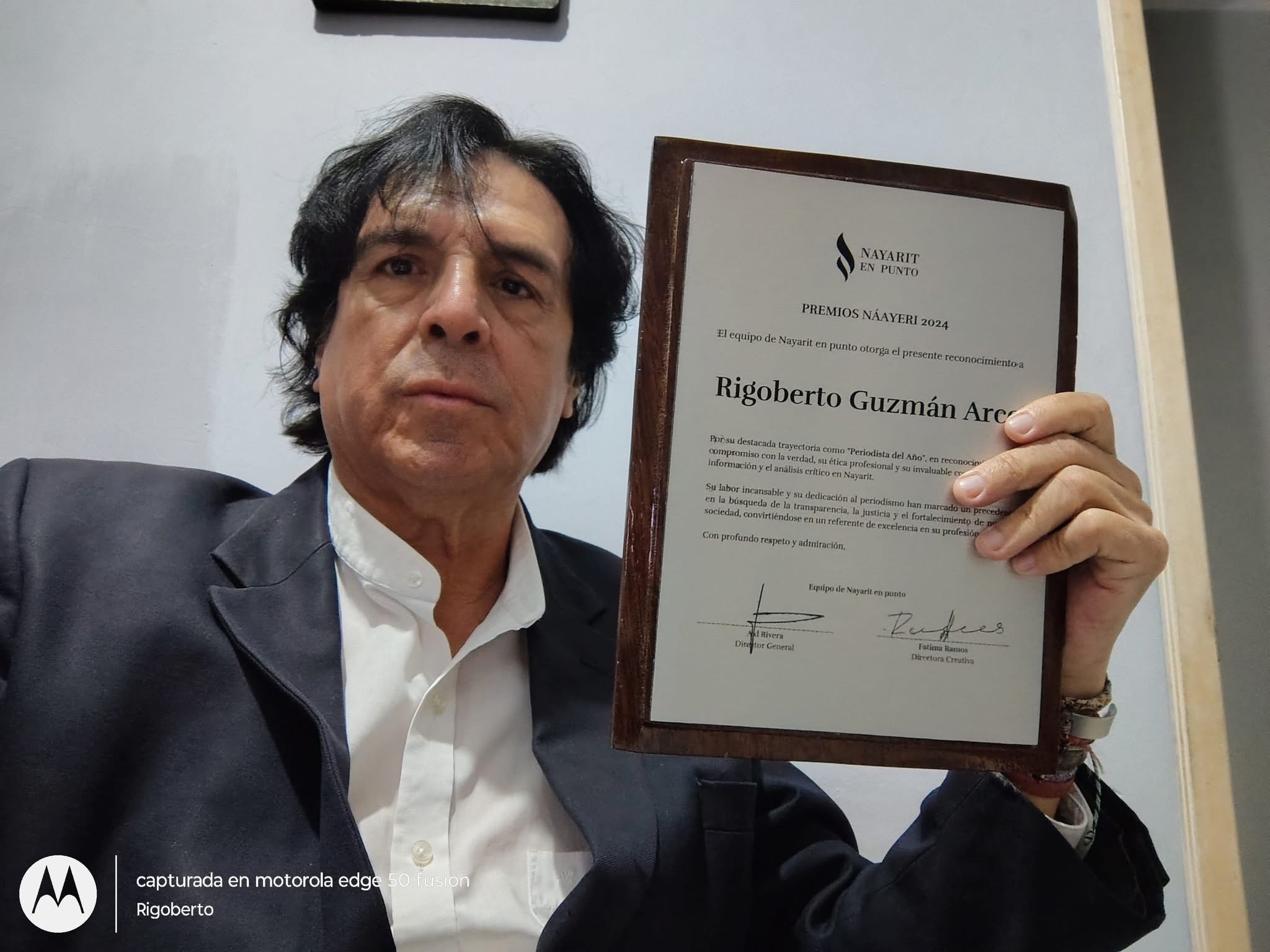 Profesor Rigoberto Guzmán Arce, nombrado cronista adjunto por el Ayuntamiento de Ixtlán del Río