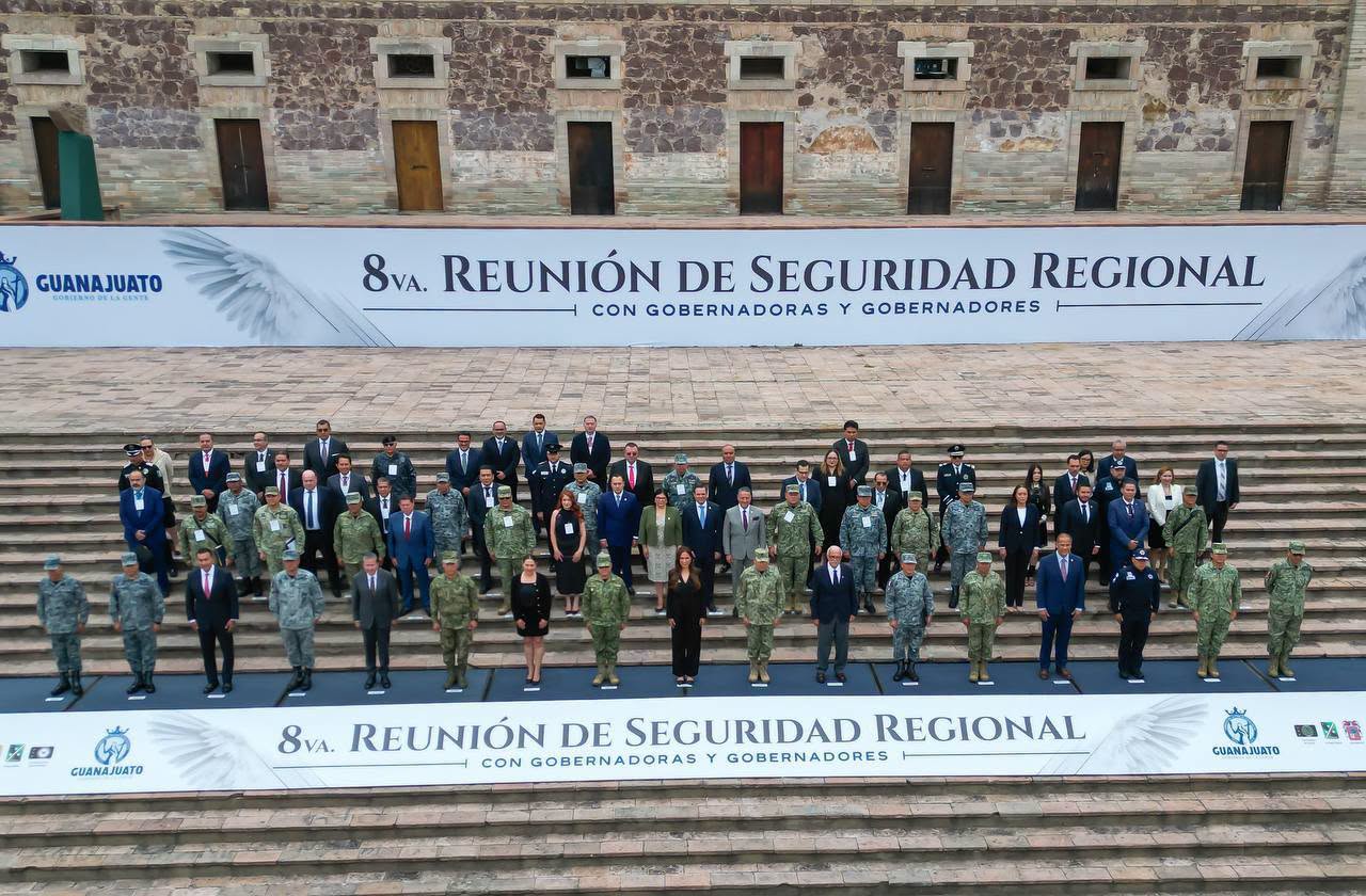 Miguel Ángel Navarro fortalece la coordinación interestatal durante reunión regional de seguridad en Guanajuato
