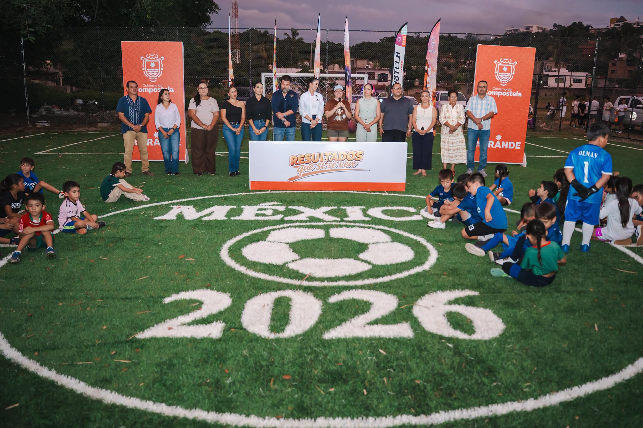 La Peñita de Jaltemba estrena cancha de Fútbol 5 para fortalecer el deporte y la convivencia