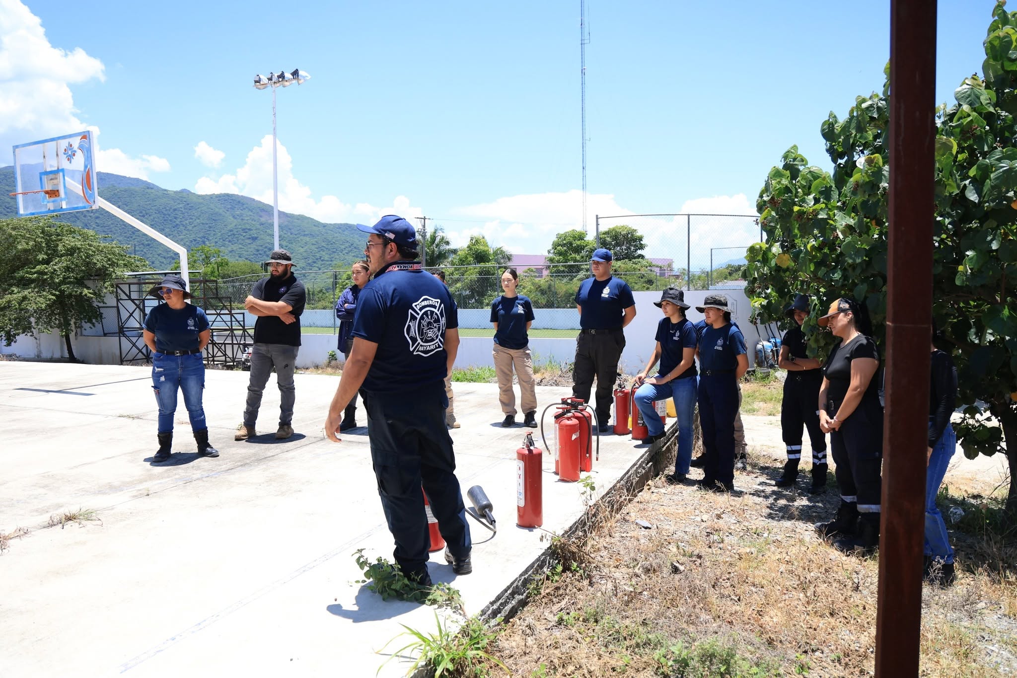 Amatlán de Cañas fortalece la capacitación de Protección Civil en atención de emergencias