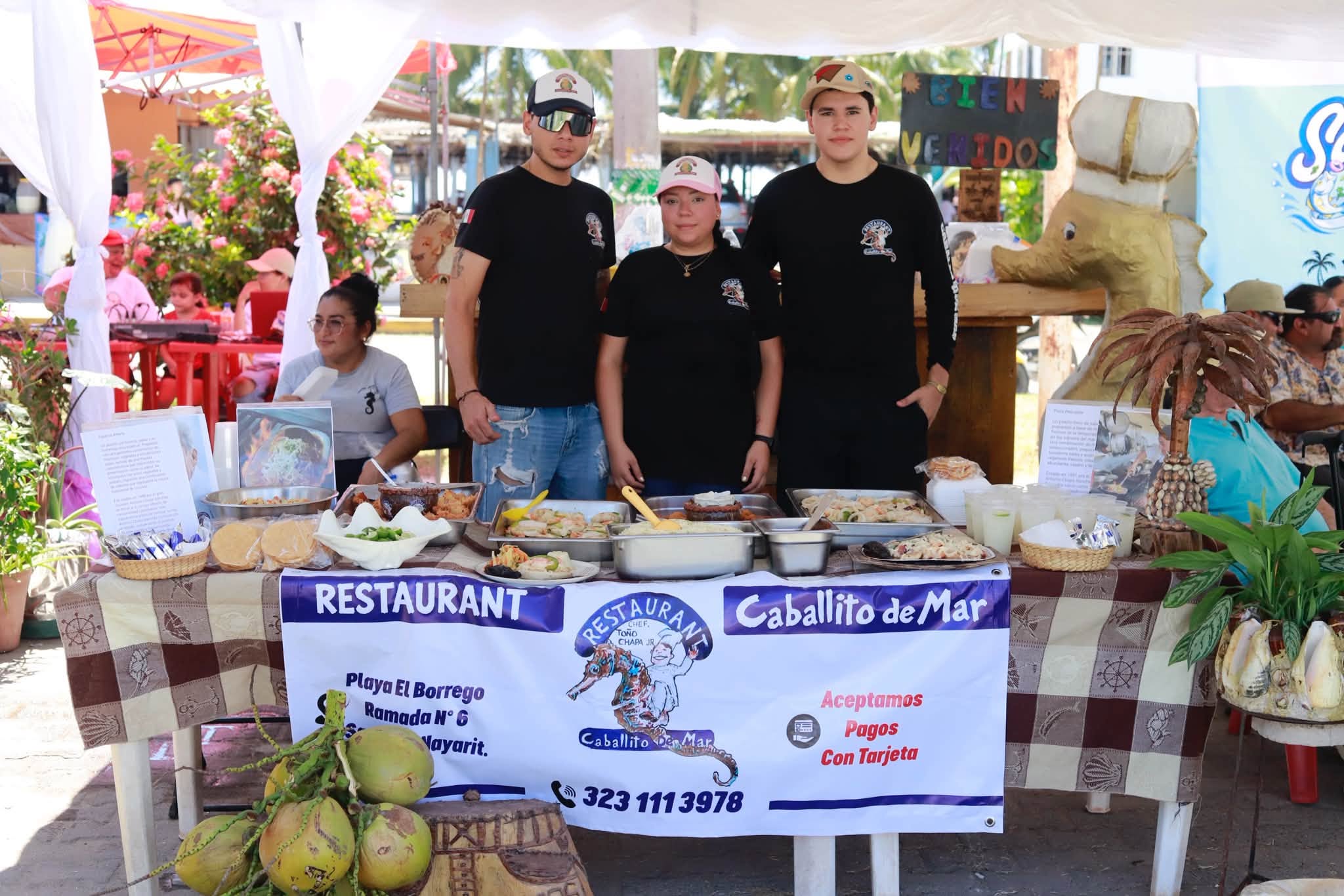 Festival Sabores del Mar reúne gastronomía y turismo en Playa El Borrego de San Blas