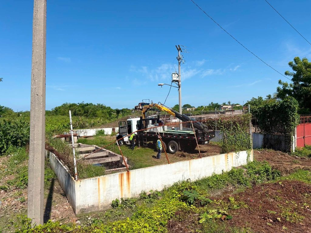 Tuxpan inicia rehabilitación del cárcamo de bombeo en calle Morelos y Bordo Sur