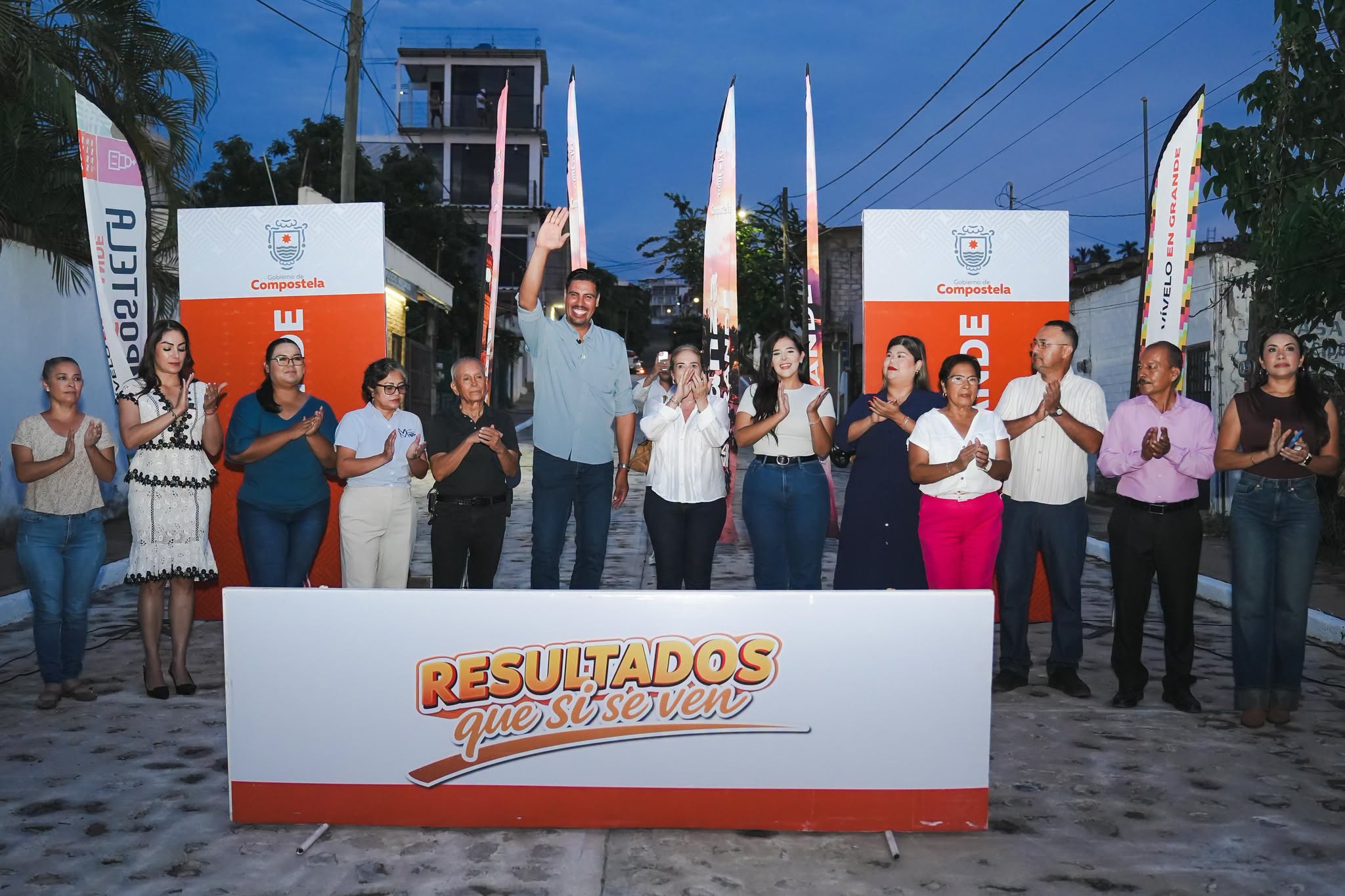Gobierno de Compostela entrega calle Fernando de Magallanes en La Peñita de Jaltemba